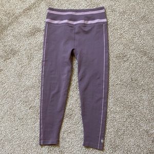 Seamless Lavender Athletic Moto Leggings